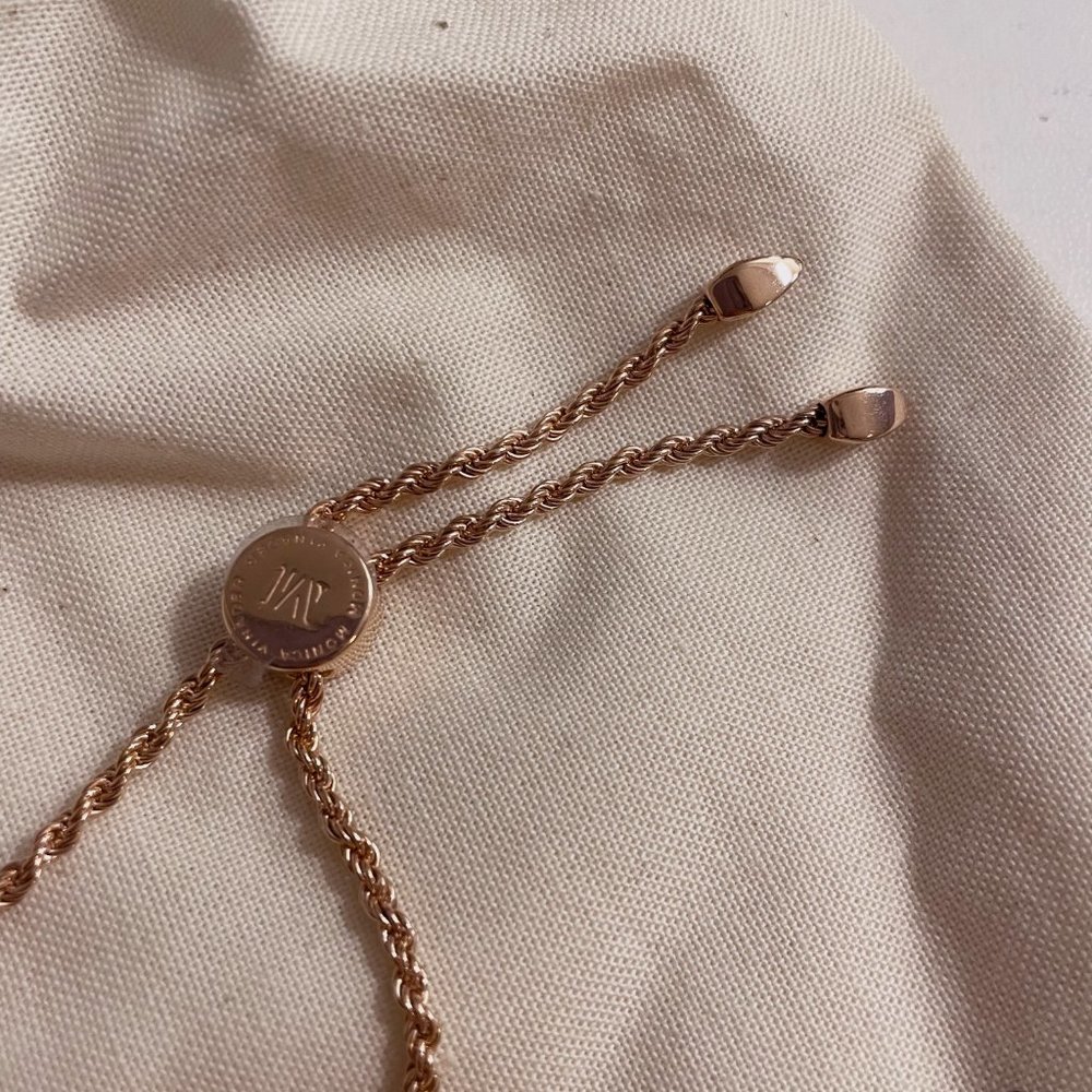 Monica Vinader Rose Gold Bracelet - Picture 3 of 3